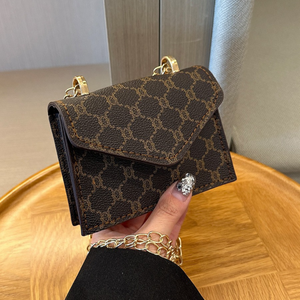 2025 New Women's Bags Fashion Print Women's Tote Bags Girls Handbags Young Ladies Daily Small <b>Square</b> Bags Shoulder Cross Bag - Product Image 2