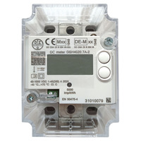 DZG GSH4020.7A PTB aprobado para la estación de CC Max 1000V 200A Medición de alta precisión Medidor de energía de CC de riel Din multifunción