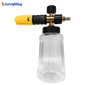 Transparent Bottle Snow Foam Lance <b>Washer</b> Pressure <b>Car</b> <b>Washer</b> Accessory with 1/4 inch Quick Connect - Product Image 2