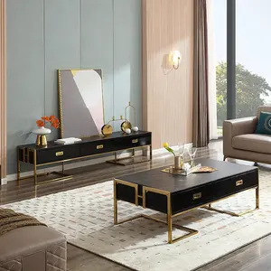 FY0003 quanu роскошные наборы журнальных столиков для гостиной, шкафы для телевизора, роскошный набор для телевизора