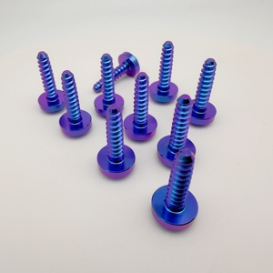 Vàng Xanh GR5 Titan Torx đầu tự khai thác vít bu lông <span class=keywords><strong>M3</strong></span> M4 M5 M6 Chiều dài 10 15 16 18 <span class=keywords><strong>20</strong></span> Titan Tự Khai thác vít - Product Image 5