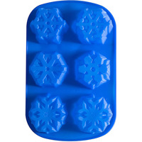 YS DIY Weihnachten Schneeflocke nform Silikon pflaster form für handgemachten Kuchen Dekorieren Schokoladen kerzen form Backwerk zeuge Party
