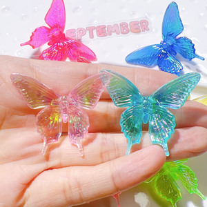 Accesorios de moda hechos a mano DIY marca CECE al por mayor abalorios de resina antigua chapados UV para Decoración - Product Image 3