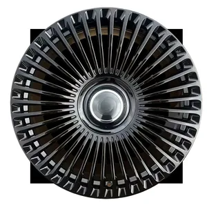 Rines de aleación de aluminio fundido T6061 de 20-22 pulgadas, aptos para <span class=keywords><strong>el</strong></span> diseño de 5 radios con PCD 5x120 ET30 para autos modificados. - Product Image 6