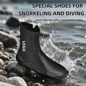 Zapatos DE BUCEO DE 5MM, botas de buceo de alta calidad para exteriores, zapatos de corriente para surf en la playa, zapatos de pesca antideslizantes, equipo de esnórquel - Product Image 2
