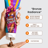 Crème autobronzante professionnelle de haute qualité, crème autobronzante naturelle dorée bronze, crème autobronzante aux ingrédients naturels