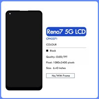 Großhandel TFT & OLED für OPPO Reno 7 5G CPH2371 Handy-LCDs Display Touchscreen Digitizer Baugruppe Ersatz
