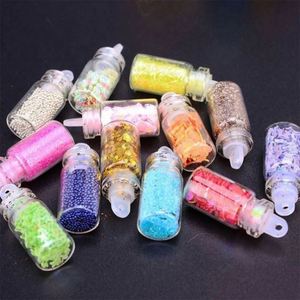 กาวเม็ดคริสตัลพลาสติก OEM หลากสีสัน วิเศษเรืองแสงในที่มืด 12 สี สำหรับ DIY สไลม์ แอคทิเวเตอร์สีเขียว ดินน้ำมัน - Product Image 5