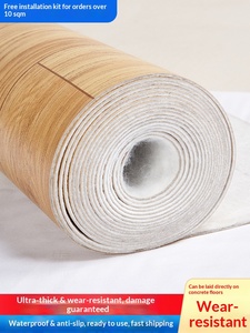 <span class=keywords><strong>Pavimento</strong></span> in Vinile <span class=keywords><strong>PVC</strong></span> Largo 2 Metri, Ispessito, Resistente all'Usura, Impermeabile, Effetto Legno, <span class=keywords><strong>Adesivo</strong></span> per Pavimenti Autoadesivo per Uso Domestico - Product Image 2