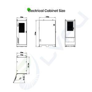 Batería personalizable de fábrica LVFU de 200KW 215KW 261KWh, contenedor de almacenamiento de energía industrial y comercial para sistemas solares - Product Image 4