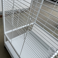 Vente en gros directe usine : Cage à oiseaux de qualité supérieure, confortable, robuste et durable, facile à nettoyer, idéale pour l'élevage et l'élevage en libre-cours des perroquets.