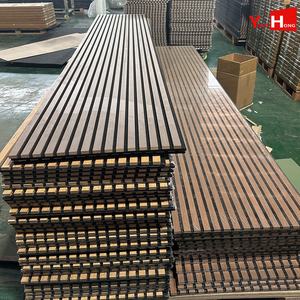 Panneau acoustique en bois à lattes de 2800 mm * 600 mm, Painel De Ripas De Madeira, pour la décoration murale de la maison - Product Image 2