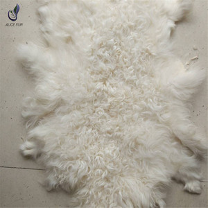Fourrure d'agneau bouclée de petite taille, de très bonne qualité, vraie fourrure d'agneau de ghana naturelle, poils courts, - Product Image 4