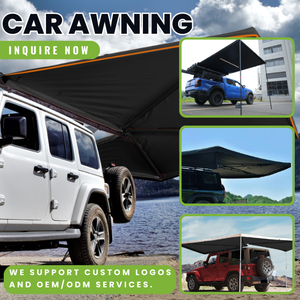 Открытый Кемпинг <span class=keywords><strong>4x4</strong></span> внедорожный складной водонепроницаемый Выдвижной 270 градусов светодиодный свет свободно стоящий фургон боковой тент для кемпинга - Product Image 6