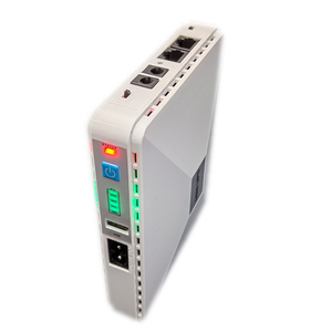 Cyhx DC UPS เราเตอร์ WiFi กล้อง IP แบตเตอรี่ลิเธียม18650แหล่งจ่ายไฟสำรองแบบพกพา5V 9V 12V 1A MINI UPS สำหรับกล้องวงจรปิด