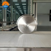 Équipement d'abattage de porcs robuste pour abattoir, scie sectionnelle horizontale standard industrielle pour carcasses, machinerie d'abattage de porcs