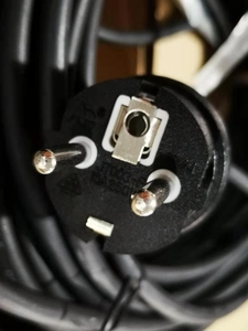 Công Nghiệp EU VDE Chứng Nhận <span class=keywords><strong>250V</strong></span> 16A Phích Cắm Chống Nước AC Dây Cáp Cho Máy Duỗi Tóc - Product Image 4