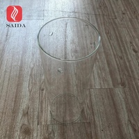 Tube en verre borosilicate résistant à la chaleur pour application d'éclairage, tuyau de chaudière à vapeur haute pression