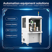 Machine de distribution guidée entièrement fermée et stable, applicateur de colle de type armoire de contrôle intelligent