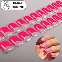 Enveloppes d'ongles en gel personnalisées, couleur brun chocolat foncé, finition brillante miroir, longue durée, non toxiques, sans UV, pour salon professionnel