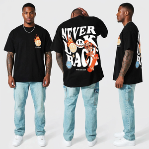 T-shirt pour homme à manches courtes, col rond, imprimé squelette de dessin animé sur skateboard, noir, grande taille, style streetwear décontracté - Product Image 2