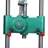 Presse à compression manuelle à double colonne et double cadre, gamme moyenne
