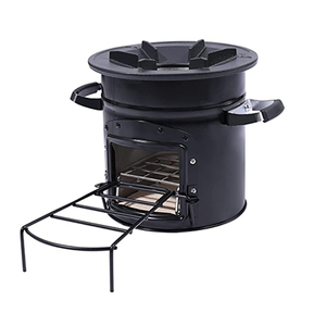 <span class=keywords><strong>Stufa</strong></span> a <span class=keywords><strong>legna</strong></span> da campeggio in acciaio inossidabile o lamiera laminata a freddo, prodotta in Cina, per cottura e riscaldamento ecologico - Product Image 6