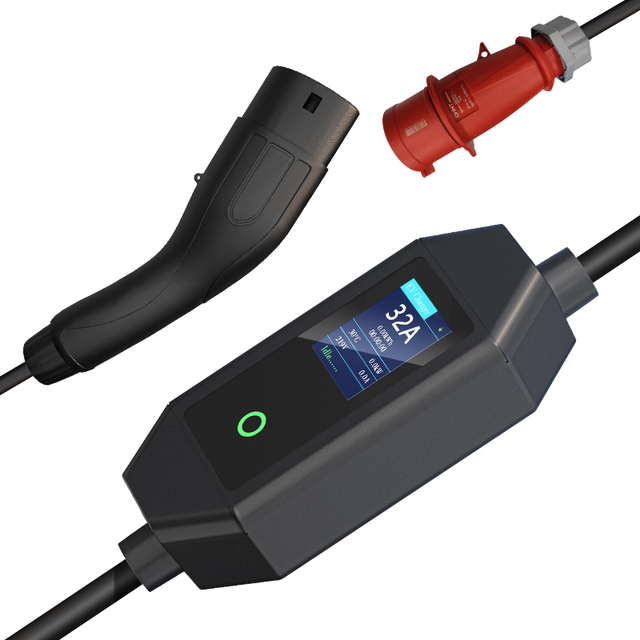 3.5/7/11/22 KW Smart EV Charger for Safe Charging, Fast Charging, Overload Protection, Portable Design