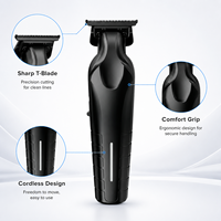 Tondeuse à cheveux électrique sans fil rechargeable MC-5635 avec logo personnalisé, machine à couper les cheveux professionnelle réglable pour hommes