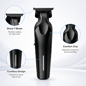Cortadora <span class=keywords><strong>de</strong></span> <span class=keywords><strong>Pelo</strong></span> Eléctrica Recargable Inalámbrica MC-5635 con Logotipo Personalizado, Máquina Profesional Ajustable para Cortar el Cabello para Hombres - Product Image 3