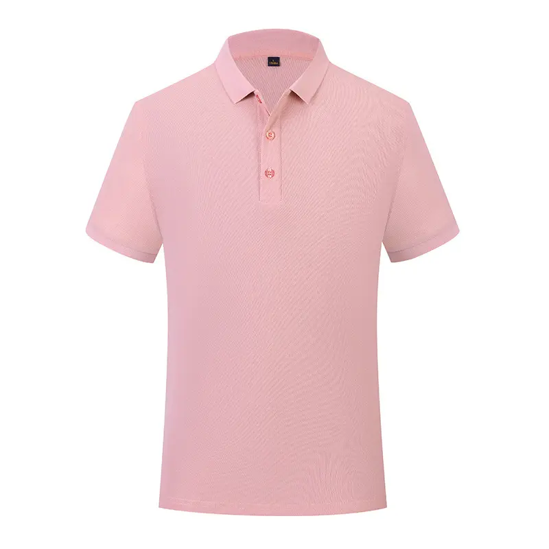 100% Baumwolle 3D gedruckt Schwergewicht einfarbig Uniform Golf Polo Shirt für Männer Herren Polo Shirts Herren Shirts Polo