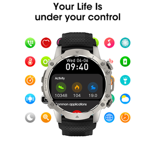 Montres connectées sportives d'extérieur M11 R8 R25 avec Bluetooth, WhatsApp, IA ChatGPT et fonction de dessin – Vente en gros - Product Image 3