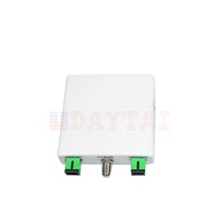 Conector de plástico activo FTTH WDM, receptor óptico, CATV, PON, mini nodo óptico