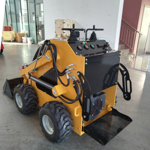 Earthmoving Construction Mini Skid Steer Front <b>Wheel</b> High Efficiency <b>Small</b> <b>Wheel</b> Mini Skid Steer - Product Image 2