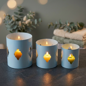 Juego de 3 Portavelas de Hierro - Product Image 4