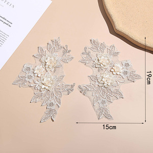 Nuevo diseño 3D Hollow-Out Floral Lace Trim para vestidos <span class=keywords><strong>de</strong></span> novia, disfraces <span class=keywords><strong>de</strong></span> actuación, parches <span class=keywords><strong>de</strong></span> Apliques <span class=keywords><strong>de</strong></span> <span class=keywords><strong>encaje</strong></span> - Product Image 3