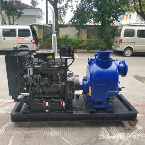 3 Inch 105m3/h Diesel Engine Water Pump Self Priming Centrifugal Sewage Pump