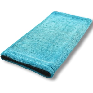 Serviette de séchage double face en microfibre torsadée pour lavage de voiture, grande serviette de séchage pour lavage de voiture - Product Image 1