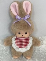 Nouvelles peluches Mengqiqi de 15 cm en coton PP, style adorable, avec porte-clés, marionnettes, poupées de maternelle, cadeaux pour filles et enfants, ours, lapin
