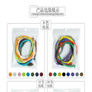 16 Farben Nylon Identifikation Bunt Weich Verstellbar Kleine Welpen Welpe ID Haustier Katze Halsband Welpen Halsbänder für Wurf - Product Image 6