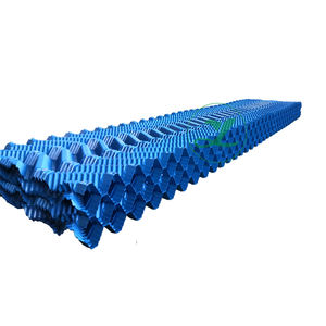 Emballage de remplisseur de PVC de tour de refroidissement de compteur d'écoulement, paquet de remplissage de tour de refroidissement de vague du lancement S de feuille de 35mm - Product Image 6