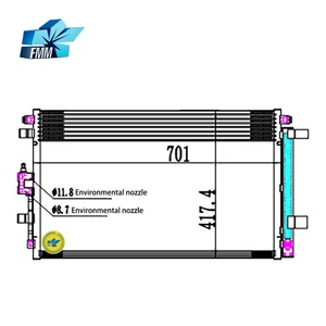 Condensador Refrigerado por Aire 23270537 para Chevrolet Equinox 84782527, Condensador de Aire Acondicionado para Automóvil 84782527 - Product Image 3