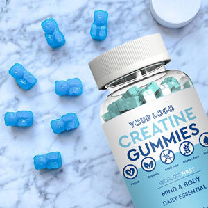 Gummies creatate gummies תמיכה בריאות שריר, להגדיל את האנרגיה שרירים, תוספת עם משפרי לפני פעילות גופנית - Product Image 4