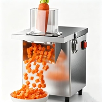 Elektrische Kubus Wortelsnijder Fruit- en Groentesnijder Aardappel Radijs Ui Snijder Shredder Snijmachine Multifunctioneel