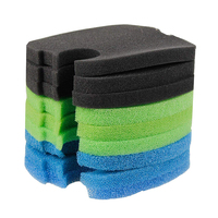 Filtre en mousse bio pour aquarium, plaque de mousse à cellules ouvertes pour bac à poissons, forme personnalisée, mousse de remplacement
