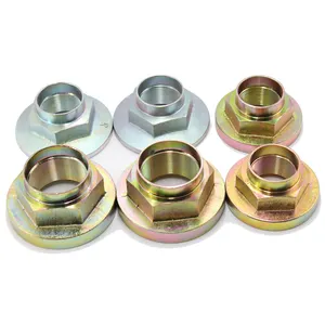 Custom Non-standard Galvanized Stainless Steel Self-Locking Hexagon Nuts Hex Flange Heavy Nut