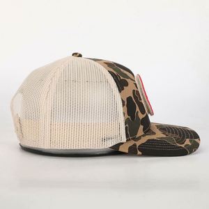 Gorra Trucker de Malla con Visera Precurvada de 6 Paneles, Estilo Clásico, Camuflaje Duck, con Logo Personalizado de Gancho y Bucle, Certificación BSCI, OEM, Estilo Urbano y Empresarial - Product Image 5