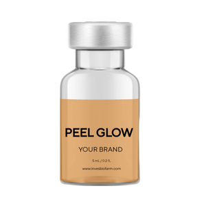 Spanish Made Exfoliating <strong>Peel</strong> Glow - Vial Regenerating Solution With Glycolic Acid For All Skin Types