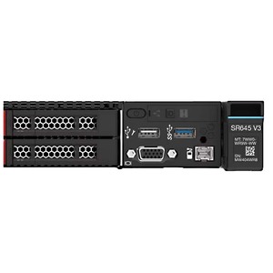 Servidor en rack SR645 V3 de 5.ª generación con AMD EPYC, 24 ranuras de memoria DDR5, 12 unidades de 2.5 pulgadas y 4 GPU de ancho único. - Product Image 2
