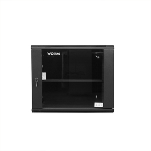 VCOM 19 pouces 6U Armoire murale pour centre <span class=keywords><strong>de</strong></span> <span class=keywords><strong>données</strong></span> <span class=keywords><strong>Internet</strong></span> Réseau <span class=keywords><strong>de</strong></span> <span class=keywords><strong>stockage</strong></span> Réseau Serveur Porte en verre Verrouillable avec plateaux - Product Image 2
